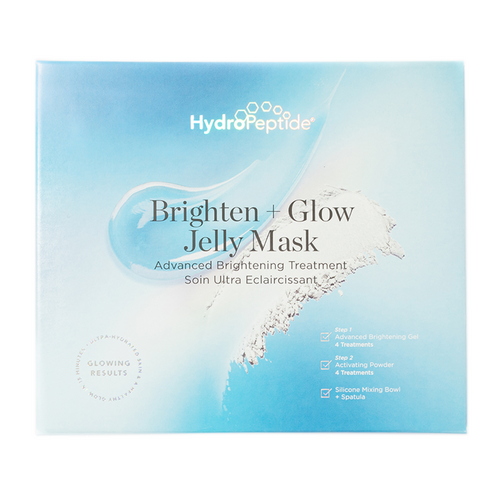 HydroPeptide Brighten and Glow Jelly Mask Advanced Brightening Treatment, 4 sheets
