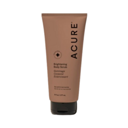 Brightening Body Scrub on white background