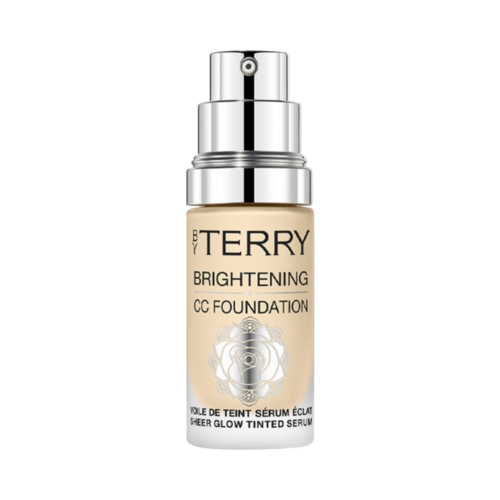 By Terry Brightening CC Foundation 1C - Fair Cool, 30ml/1.01 fl oz By Terry Brightening CC Foundation 8C - Deep Cool on white background