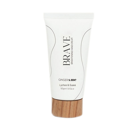 Ginger and Me Brightening Hand Cream - Brave on white background