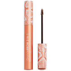 Brow 2-In-1 Tinted Brow Gel + Brow Enhancing Serum - Medium on white background