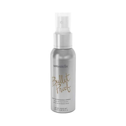 Mirabella Bullet Proof Matte Finishing Spray on white background
