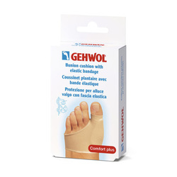 Bunion Cushion with Elastic Bandage on white background