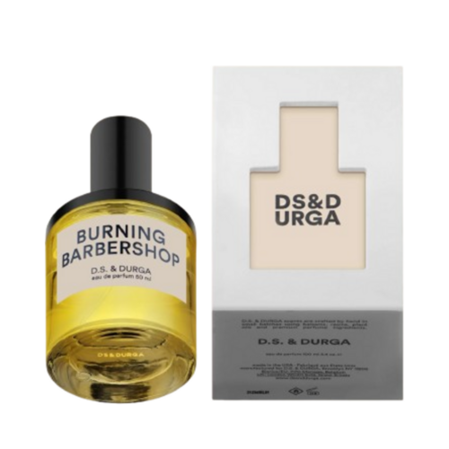 D.S. & Durga Burning Barbershop on white background