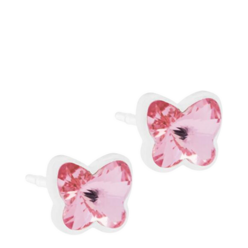 Blomdahl Butterfly Light Rose - Medical Plastic (5mm) on white background