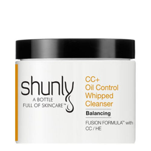 Shunly CC + Oil Control Whipped Cleanse on white background