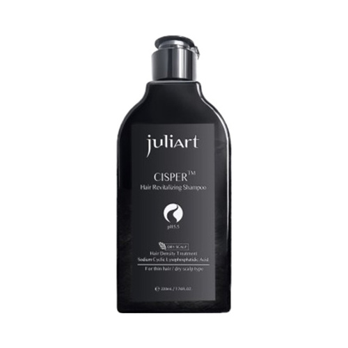 Juliart CISPER Dry Scalp Hair Revitalizing Shampoo on white background