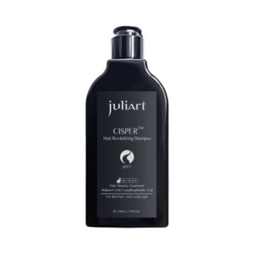Juliart CISPER Oily Scalp Hair Revitalizing Shampoo on white background