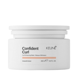 Care Confident Curl Curl Mask on white background