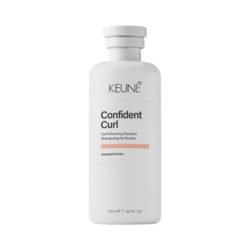 Care Confident Curl Enhancing Shampoo on white background