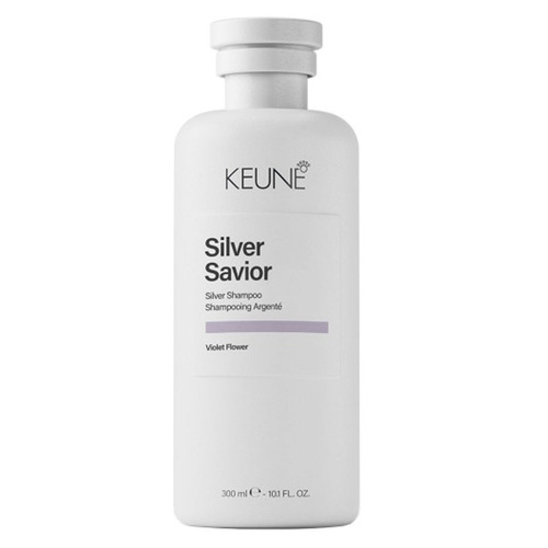 Keune Care Silver Savior Silver Shampoo on white background