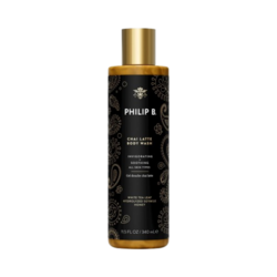 Chai Latte Body Wash on white background