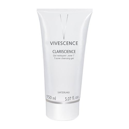 Vivescence Clariscience T-Zone Cleansing Gel on white background