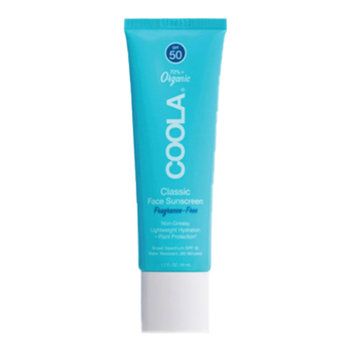 Coola Classic Face Organic Sunscreen Lotion SPF 50 - Fragrance Free, 50ml/1.7 fl oz