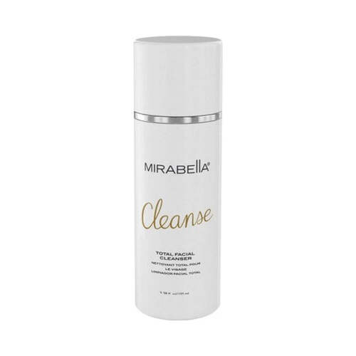 Mirabella Cleanse Total Facial Cleanser on white background