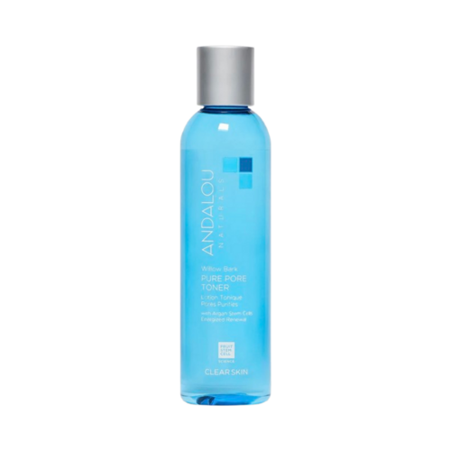 Andalou Naturals Clear Skin Willow Bark Pure Pore Toner on white background