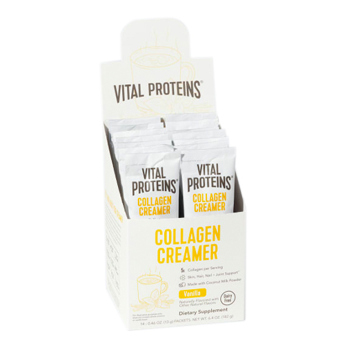 Vital Proteins Collagen Creamer  - Coconut Stick Pack on white background