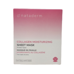 Collagen Moisturizing Sheet Mask on white background