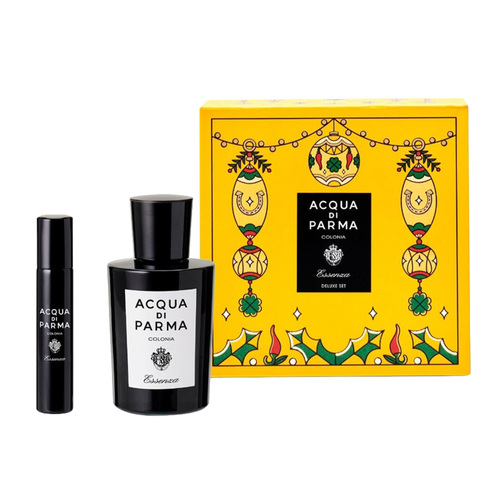 Acqua Di Parma Colonia Essenza Eau De Cologne Deluxe Gift Set Duo, 1 set Acqua Di Parma Colonia Essenza Eau De Cologne Deluxe Gift Set Duo on white background