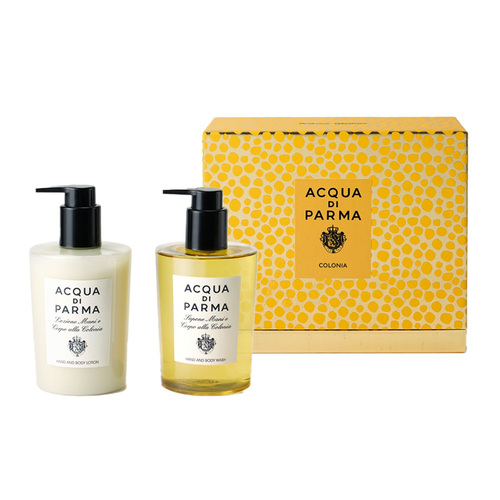 Acqua Di Parma Colonia Hand and Body Ritual Gift Set Duo on white background