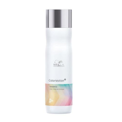 Wella ColorMotion+ Color Protection Shampoo on white background