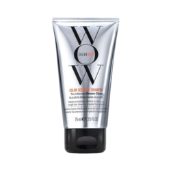 Color Security Shampoo on white background