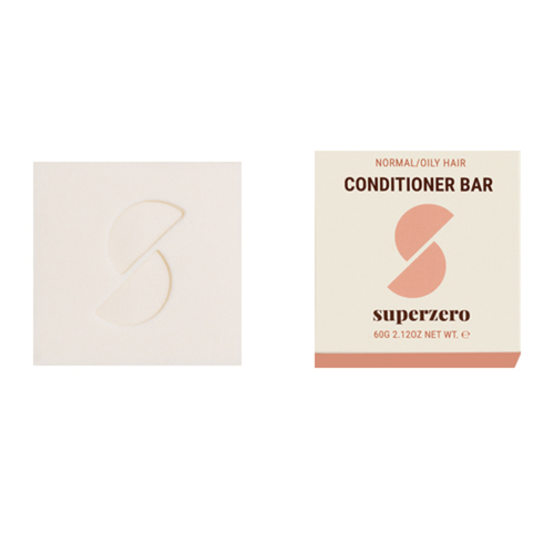 Superzero Conditioner Bar (Normal Oily Fine Hair), 60g/2.12 oz