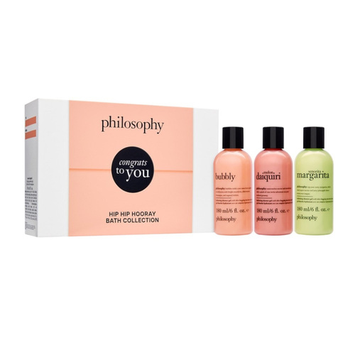 Philosophy Congrats To You Gift Set Trio on white background