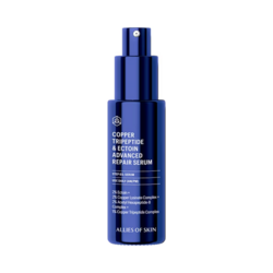 Copper Tripeptide and Ectoin Advanced Repair Serum on white background