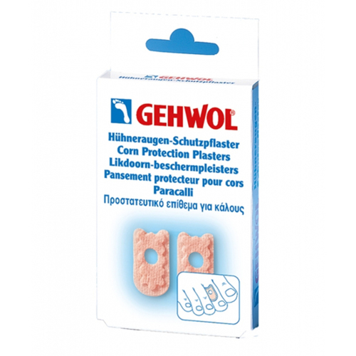 Gehwol Corn Protection Plasters on white background