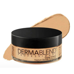 Cover Creme Full Coverage Cream Foundation - 20W (Cashew) Almond Beige on white background