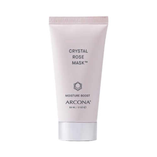 Arcona Crystal Rose Mask on white background