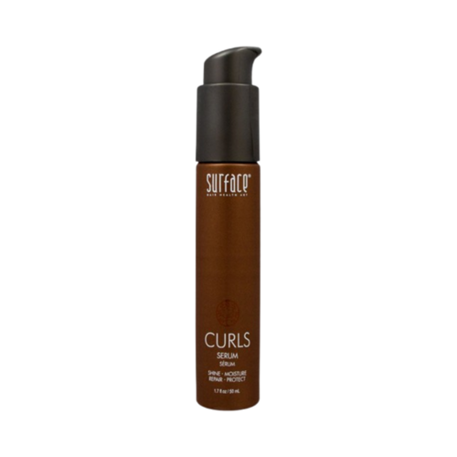 Surface Curls Serum on white background