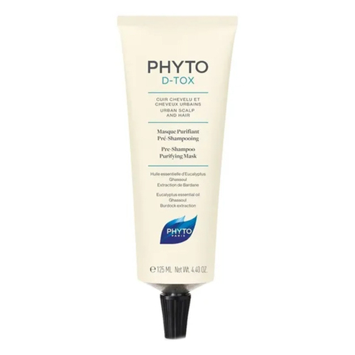 Phyto D-tox Pre-Shampoo Purifying Mask on white background