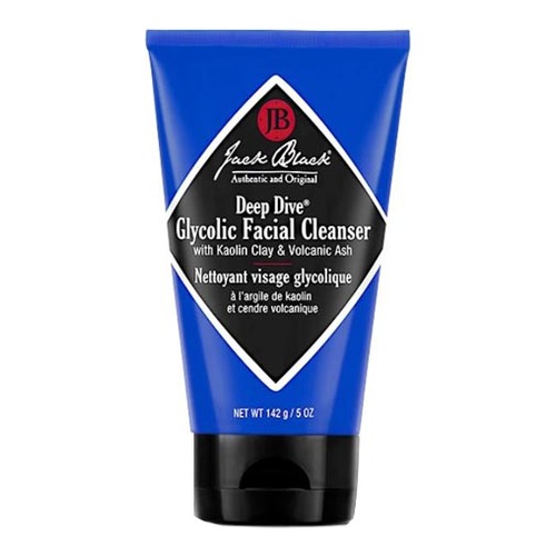 Jack Black Deep Dive Glycolic Facial Cleanser on white background