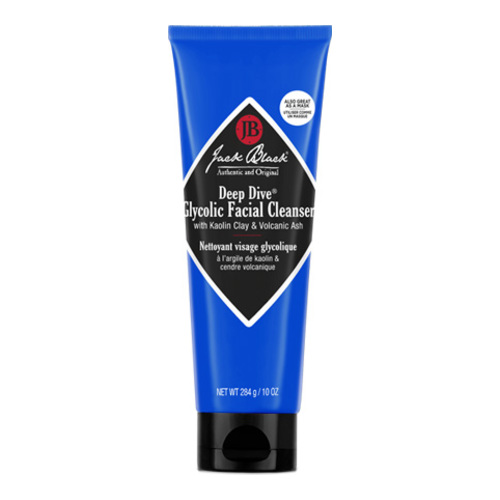 Jack Black Deep Dive Glycolic Facial Cleanser on white background
