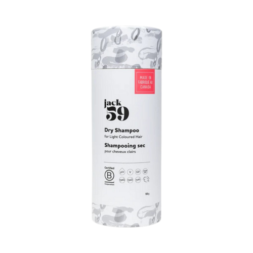 jack 59 Dry Shampoo - Light on white background