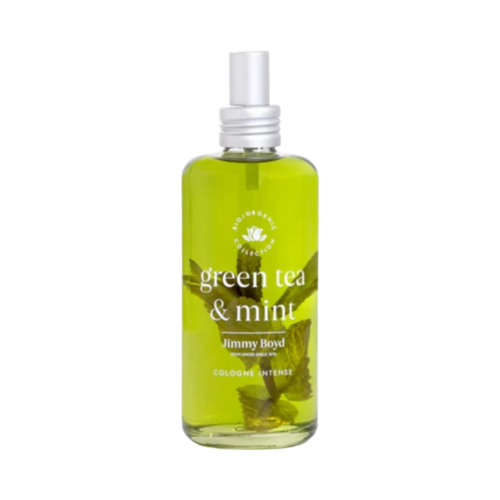 Jimmy Boyd Eau de Cologne Green Tea and Mint on white background
