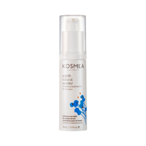 Kosmea Eighth Natural Wonder Revitalizing Facial Serum on white background