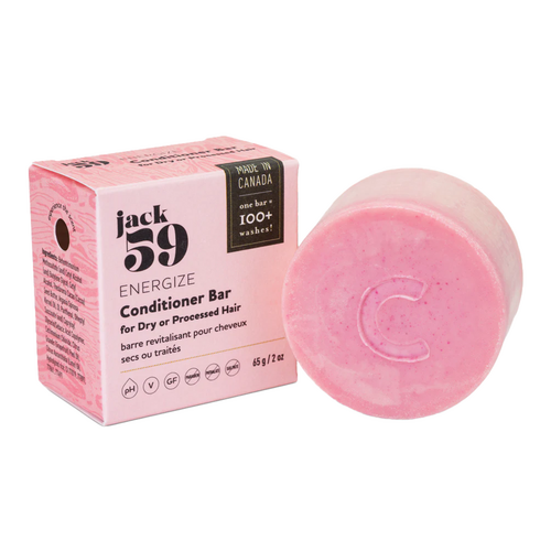 jack 59 Energize Conditioner Bar on white background