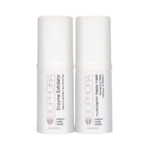 Biophora Enzyme Freeze Mask Duo Pump on white background