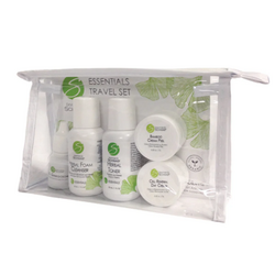 Essentials Travel Set on white background