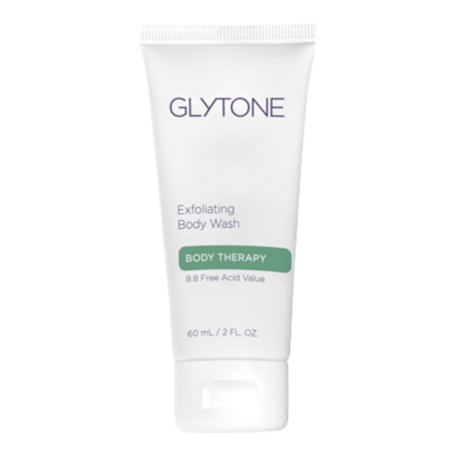 Glytone Exfoliating Body Wash on white background
