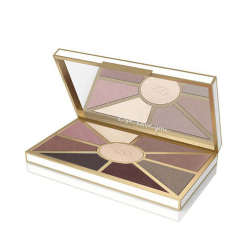 Mirabella Eye Love You Eyeshadow Palette - Rendezvous on white background