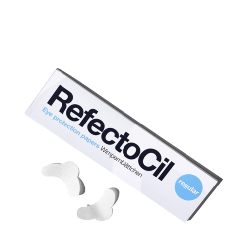 RefectoCil Eye Protection Papers on white background