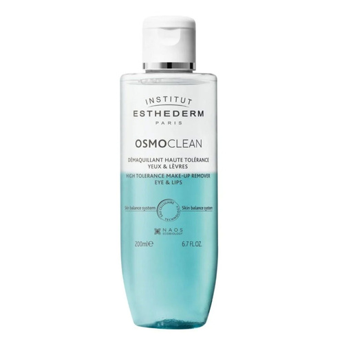 Institut Esthederm Eyes and Lips Make-up Remover on white background