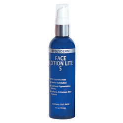 Face Lotion Lite 5 on white background
