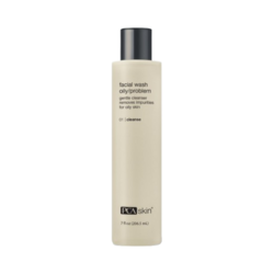 Facial Wash for Oily / Problem Skin on white background