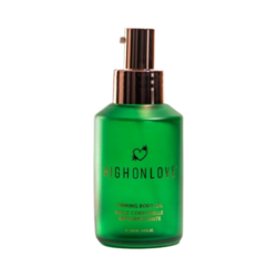 Firming Body Oil on white background