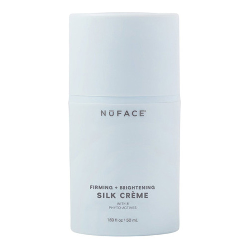 NuFace Firming and Brightening Silk Creme on white background